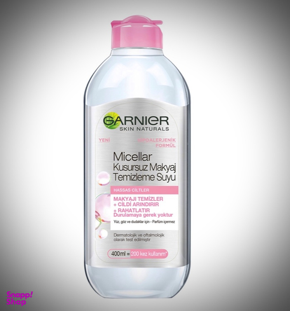 میسلار واتر گارنیه مدل Hassas حجم 400 میلی لیتر