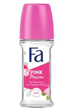 رول ضد تعریق زنانه فا (FA) مدل PINK PASSION حجم 50 میل لیتر