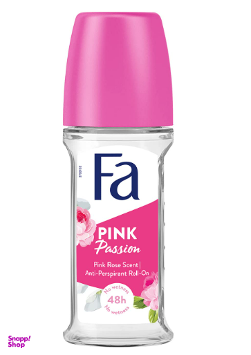 رول ضد تعریق زنانه فا (FA) مدل PINK PASSION حجم 50 میل لیتر
