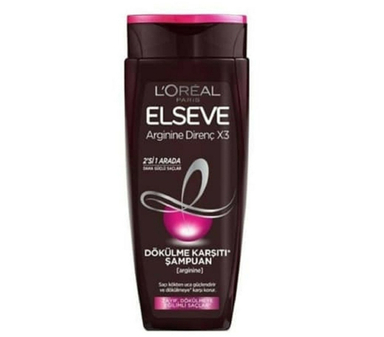 شامپو ضد ریزش مو لورآل (Loreal) مدل Elseve Arginine Dirence X3 حجم 450 میلی لیتر
