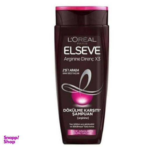 شامپو ضد ریزش مو لورآل (Loreal) مدل Elseve Arginine Dirence X3 حجم 450 میلی لیتر