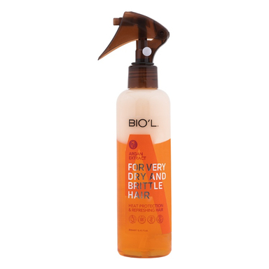 اسپری دو فاز مو بیول (Biol) مدل Argan Extract حجم 250 میلی لیتر