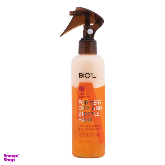 اسپری دو فاز مو بیول (Biol) مدل Argan Extract حجم 250 میلی لیتر