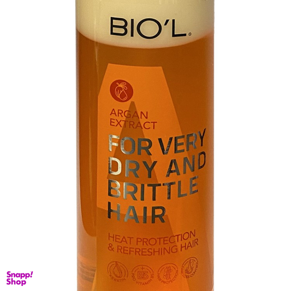 اسپری دو فاز مو بیول (Biol) مدل Argan Extract حجم 250 میلی لیتر