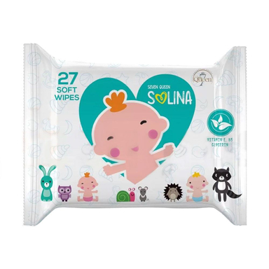 دستمال مرطوب کودک سون کویین (7Queen) حاوی ویتامین E و B5