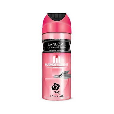 دیودورانت زنانه پلی هات مومنت (Playhot Moment) مدل Lancome La Vie Est Belle حجم 200 میلی لیتر