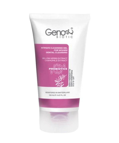ژل بهداشتی پروبیوتیک بانوان ژنوبایوتیک (Genobiotic) حجم 150 میلی لیتر