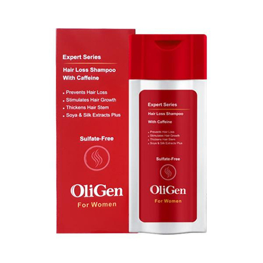 شامپو کافیین ضد ریزش بانوان الی ژن (Oligen) حجم 250 میلی لیتر