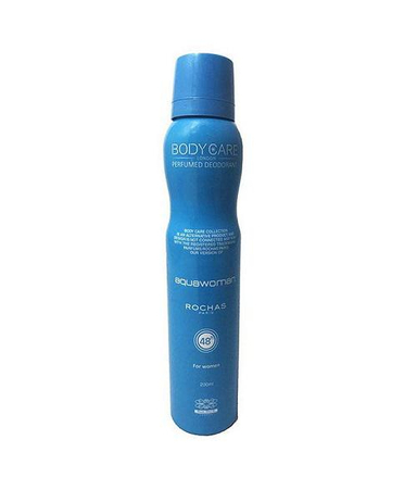 اسپری دیودورانت زنانه بادی کر (Body Care) مدل Rochas حجم 200 میلی لیتر