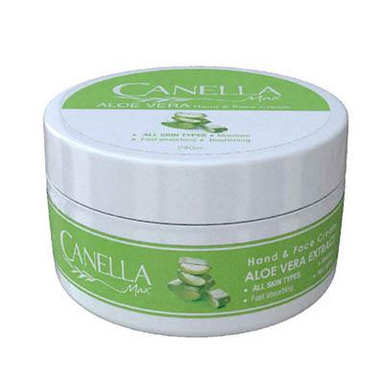 کرم مرطوب کننده کاسه ای کنلامکس (Canella Max) حاوی آلویه ورا حجم 240 میلی لیتر