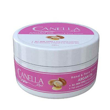 کرم مرطوب کننده کاسه ای کنلامکس (Canella Max) حاوی آرگان حجم 240 میلی لیتر