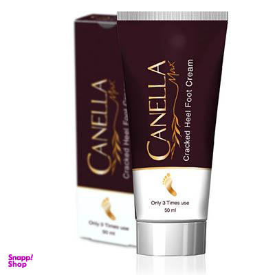 کرم رفع ترک پا کنلامکس (Canella Max) حجم 50 میلی لیتر