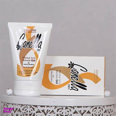 ژل ضد چروک گیاهی کنلامکس (Canella Max) مناسب انواع پوست حجم 120 میلی لیتر