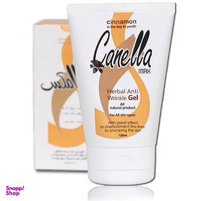 ژل ضد چروک گیاهی کنلامکس (Canella Max) مناسب انواع پوست حجم 120 میلی لیتر