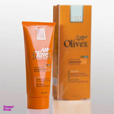 کرم ضد آفتاب رنگی الیوکس (Olivex) مناسب پوست خشک کد 103 رنگ بژ حجم 40 میلی لیتر