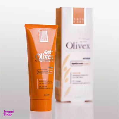 کرم ضد آفتاب رنگی الیوکس (Olivex) مناسب پوست چرب کد 103 رنگ بژ حجم 40 میلی لیتر