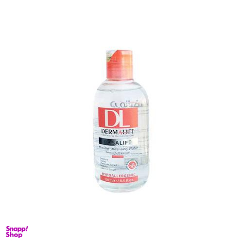 میسلار واتر درمالیفت (Dermalift) مدل Rosalift مناسب پوست حساس حجم 250 میلی لیتر