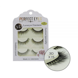 مژه 3D پرفکت آیز (Perfect Eyes) مدل X15 بسته 3 عددی