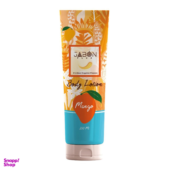 لوسیون بدن ژبن پلاس (Jabon Plus) مدل انبه حجم 250 میلی لیتر