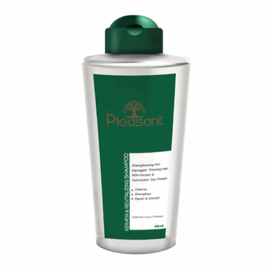 شامپو کراتین و بازسازی کننده پلزنت (Pleasant) حجم 200 میلی لیتر