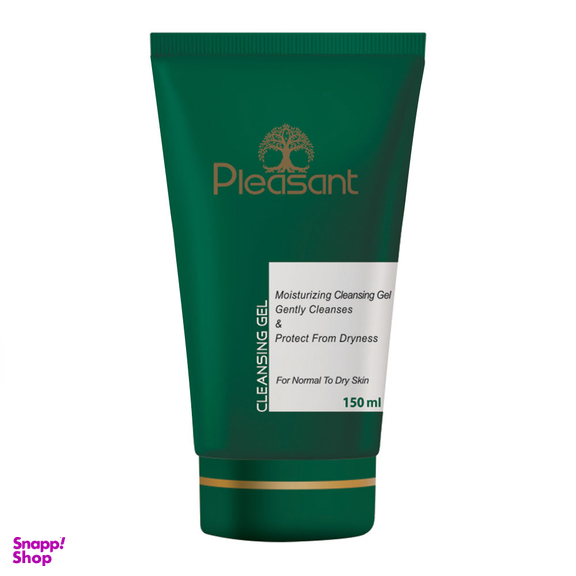 ژل شستشو صورت پلزنت (Pleasant) مناسب پوست خشک و آتوپیک حجم 150 میلی لیتر