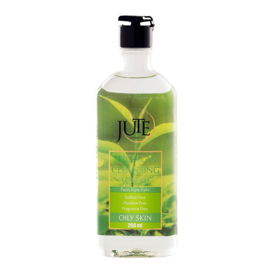پاک کننده آرایش چشم و صورت ژوت (Jute) مخصوص پوست چرب حجم 250 میلی لیتر