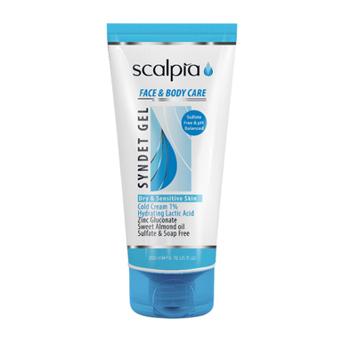 ژل شوینده غیرصابونی اسکالپیا (Scalpia) مناسب پوست های خشک و حساس حجم 200 میلی لیتر