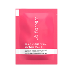 پد پاکسازی کننده و لایه بردار پوست لافارر مدل شماره 4 حاوی %1.5 AHA 7% و BHA بسته 30 عددی