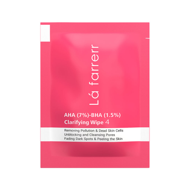 پد پاکسازی کننده و لایه بردار پوست لافارر مدل شماره 4 حاوی %1.5 AHA 7% و BHA بسته 30 عددی