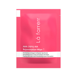 پد جوان کننده و لایه بردار پوست لافارر مدل شماره 1 حاوی AHA10% و هیالورونیک اسید بسته 30 عددی