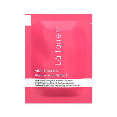 پد جوان کننده و لایه بردار پوست لافارر مدل شماره 1 حاوی AHA10% و هیالورونیک اسید بسته 30 عددی