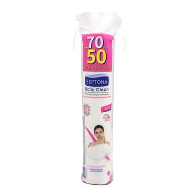 پد آرایش پاک کن دو طرفه سپتونا (Septona) بسته 120 عددی