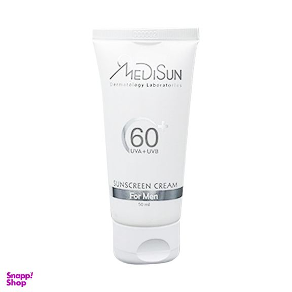 کرم ضد آفتاب آقایان مدیسان (Medisun) با SPF60 حجم 50 میلی لیتر