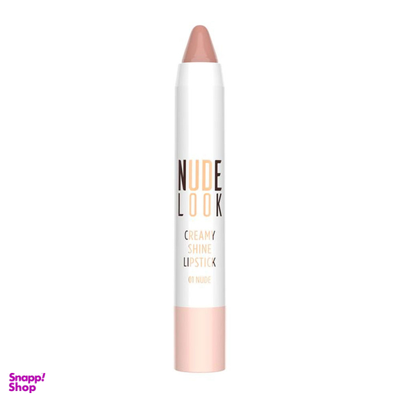 رژ لب مدادی براق گلدن رز (Golden Rose) مدل نود لوک