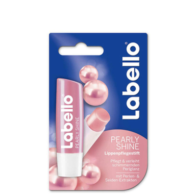 بالم لب لبلو (Labello) مدل Pearly Shine حجم 4.8 میلی لیتر