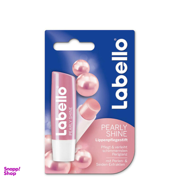 بالم لب لبلو (Labello) مدل Pearly Shine حجم 4.8 میلی لیتر