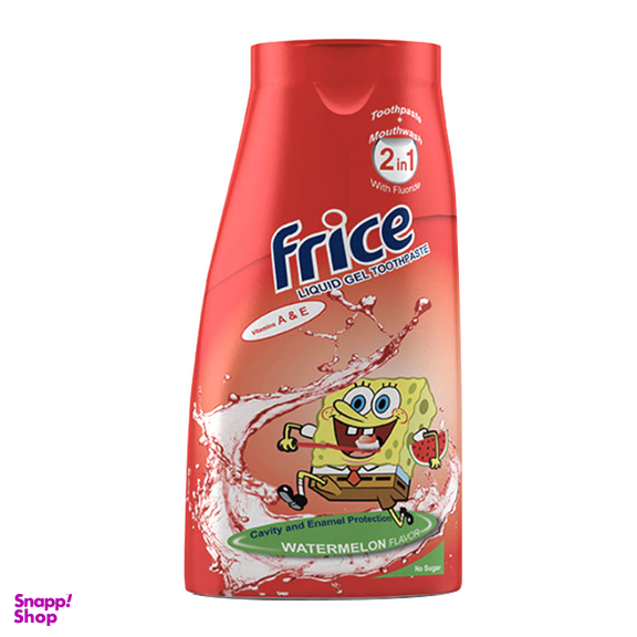 خمیردندان ژل مایع کودک فریس (Frice) با طعم هندوانه