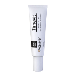 ژل-کرم لایه بردار و جوان کننده Aha10% ویتالیر (Vitalayer) مدل Timevit حجم 30 میلی لیتر