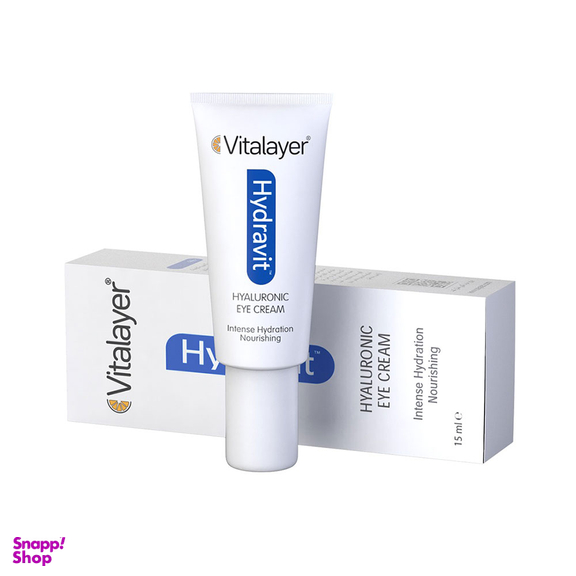 کرم دور چشم ویتالیر مدل Hydravit حجم 15 میلی لیتر