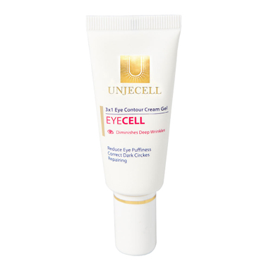 کرم ژل 3X1 آنژسل (Unjecell) مناسب چروک دور چشم