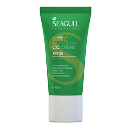 سی سی کرم سیگل (Seagull) با SPF30 رنگی حجم 40 میلی لیتر