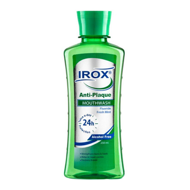دهان شویه آنتی پلاک آیروکس (Irox) حجم 250 میلی لیتر