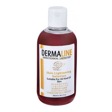 محلول روشن کننده پوست درمالاین (Dermaline) حجم 250 میلی لیتر