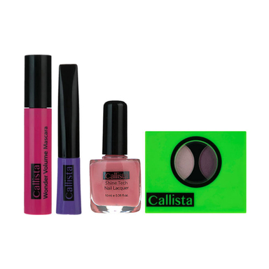 پک آرایشی به همراه لاک ناخن کالیستا (Callista)
