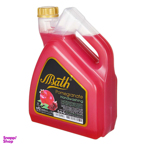 مایع دستشویی بس (Bath) مدل Pomegranate حجم 3500 میلی لیتر