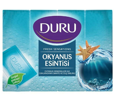 صابون بدن دورو (Duru) مدل اقیانوس بسته 4 عددی
