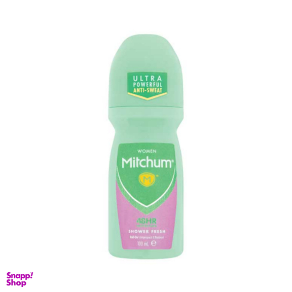 رول ضدتعریق زنانه میچم (Mitchum) مدل Shower Fresh حجم 100 میلی لیتر