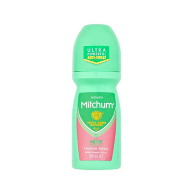 مام رول ضدتعریق زنانه میچم (Mitchum) مدل Powder Fresh حجم 100 میلی لیتر