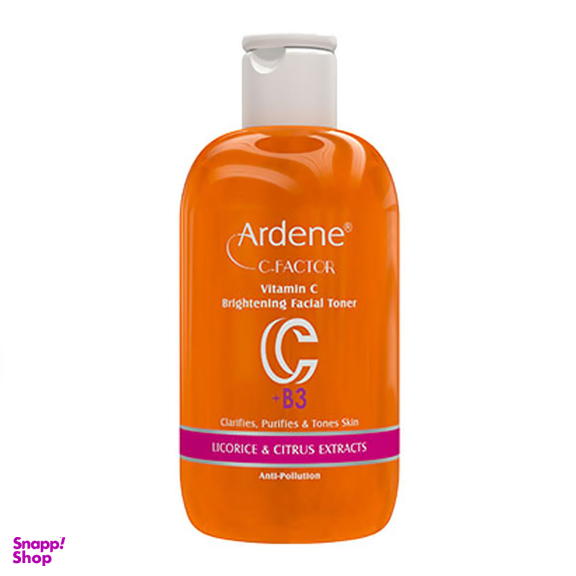 تونر پاک کننده آردن (Ardene) سری C-Factor مدل C+B3 حجم 250 میلی لیتر