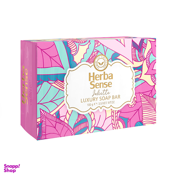 صابون صورتی آردن (Ardene) سری Herba Sense مدل Juliette با رایحه توت وحشی حجم 100 گرم